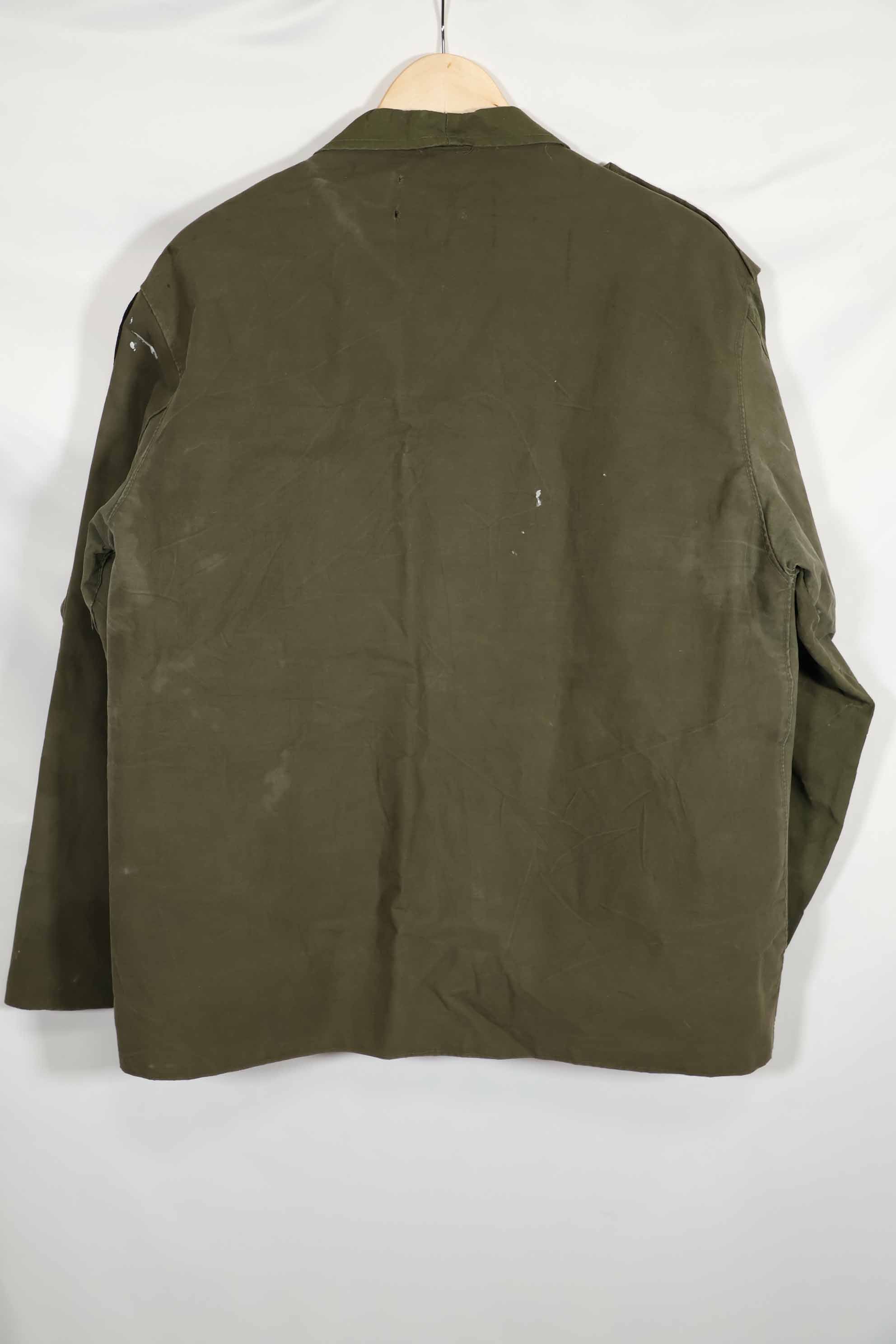 1960s locally made 2nd Infantry Division rain jacket, reversible, used.