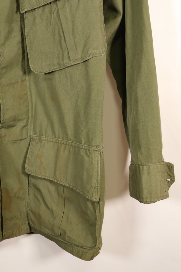 1966–67 Contract X-S-R Non-Ripstop 3rd Model Jungle Fatigue Jacket—Rare Item—Used