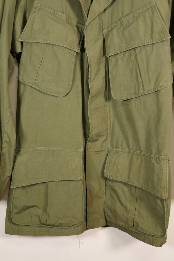 1966–67 Contract X-S-R Non-Ripstop 3rd Model Jungle Fatigue Jacket—Rare Item—Used