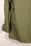 1966–67 Contract X-S-R Non-Ripstop 3rd Model Jungle Fatigue Jacket—Rare Item—Used