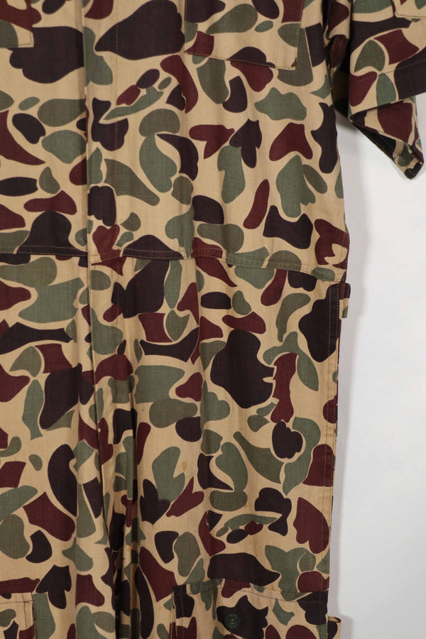 Real Japanese Beogum camouflage locally made duck hunter flight suit, almost unused.