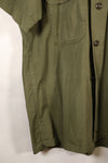 Late 1960s | LARGE | PX Item | Privately Sourced | OG-107 | Utility Shirt | Navy Advisor Replica | Used