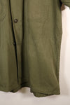 Late 1960s | LARGE | PX Item | Privately Sourced | OG-107 | Utility Shirt | Navy Advisor Replica | Used