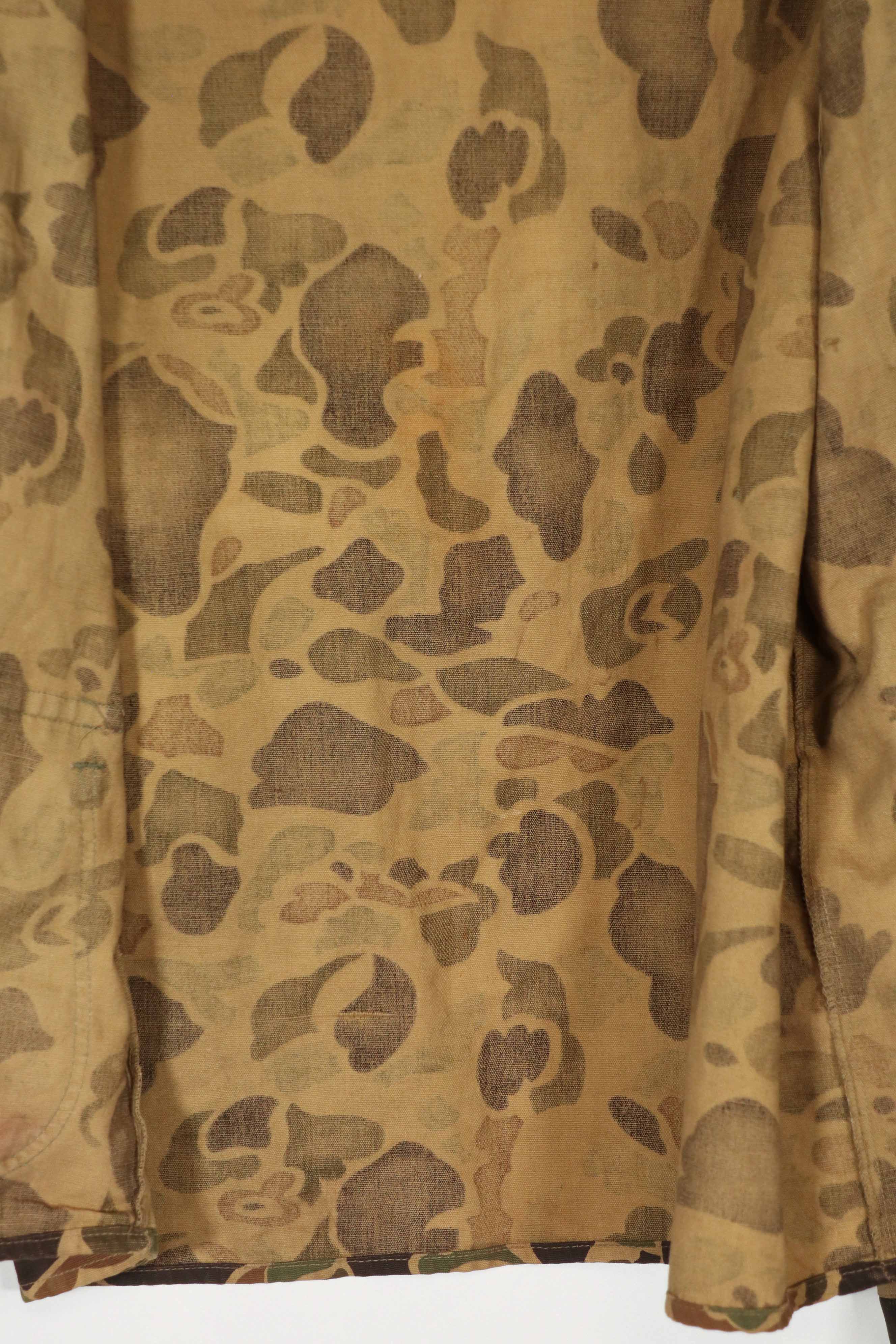 Civilian READ HEAD hunting jacket made in Japan, frogskin camouflage, 1970s vintage.