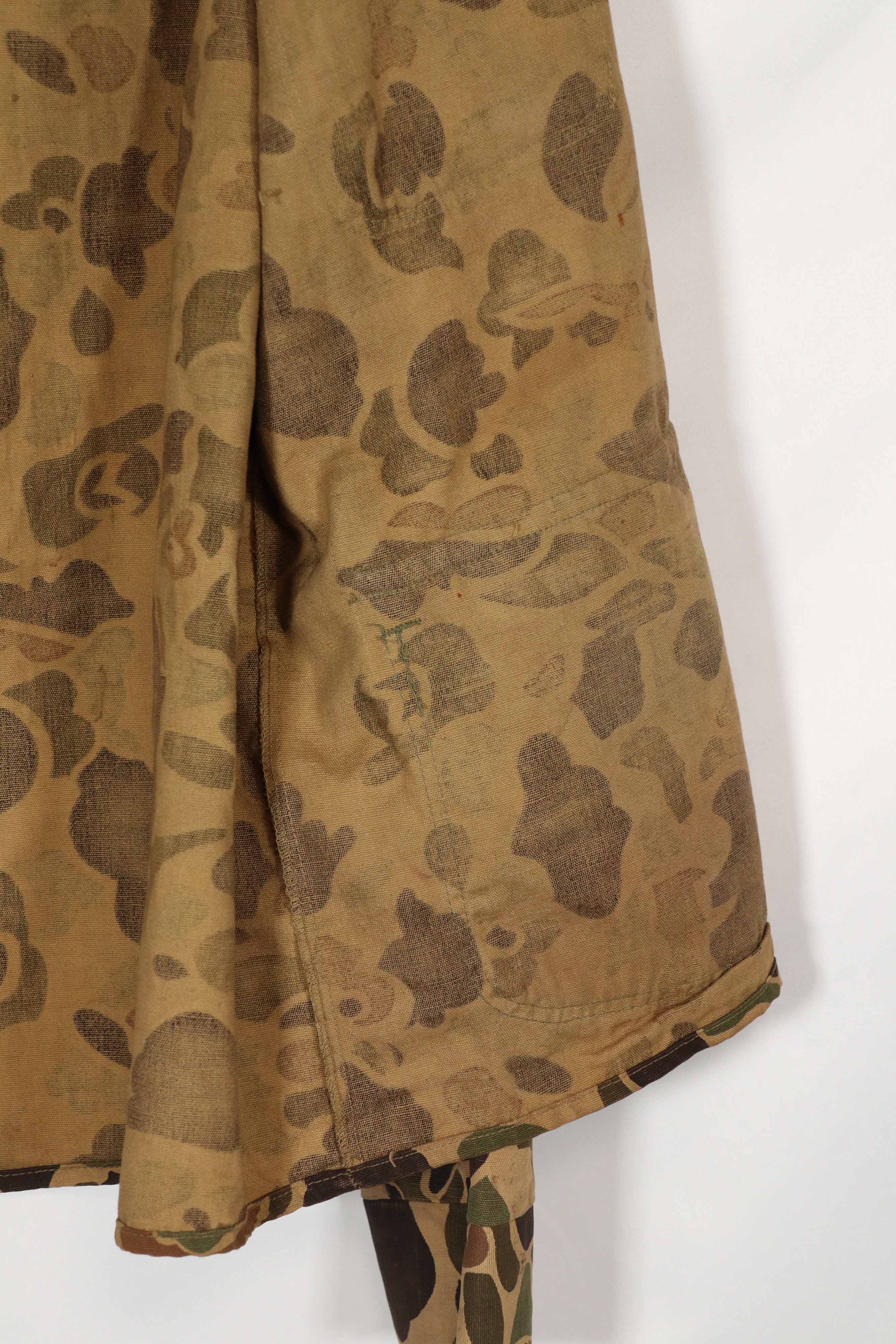 Civilian READ HEAD hunting jacket made in Japan, frogskin camouflage, 1970s vintage.