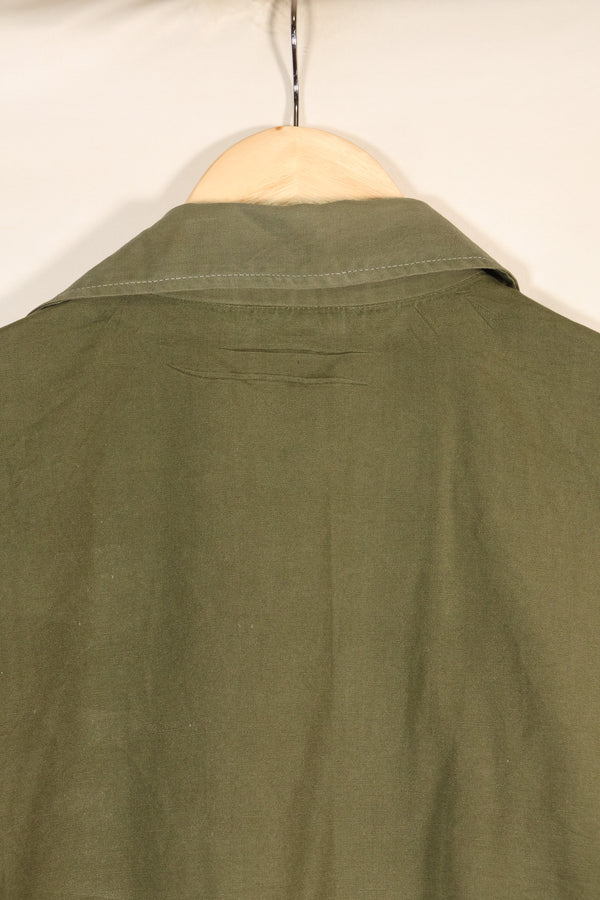 Late 1960s | LARGE | PX Item | Privately Sourced | OG-107 | Utility Shirt | Navy Advisor Replica | Used