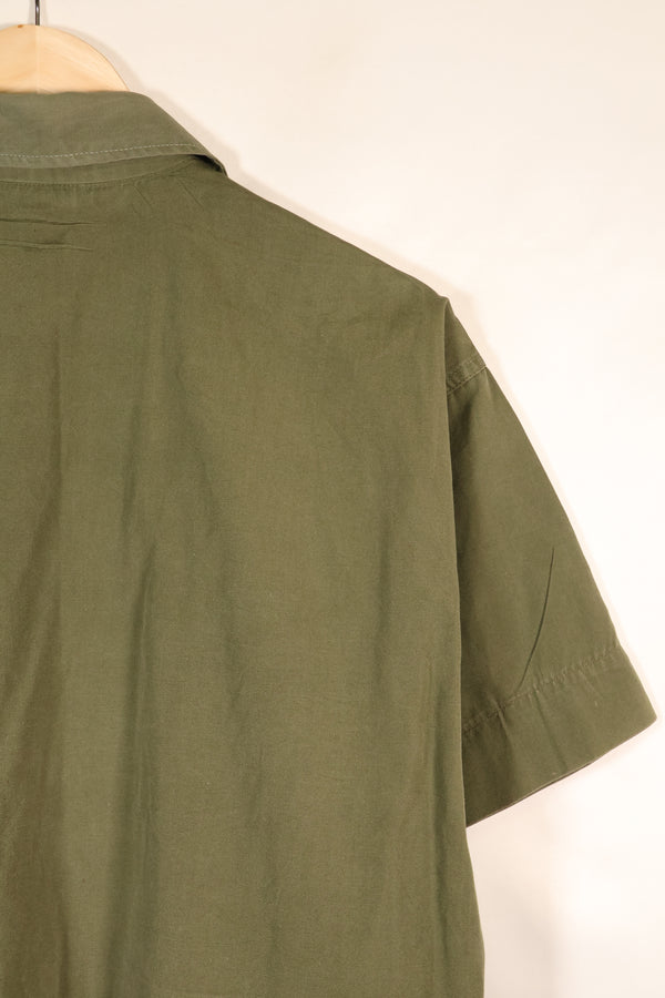 Late 1960s | LARGE | PX Item | Privately Sourced | OG-107 | Utility Shirt | Navy Advisor Replica | Used