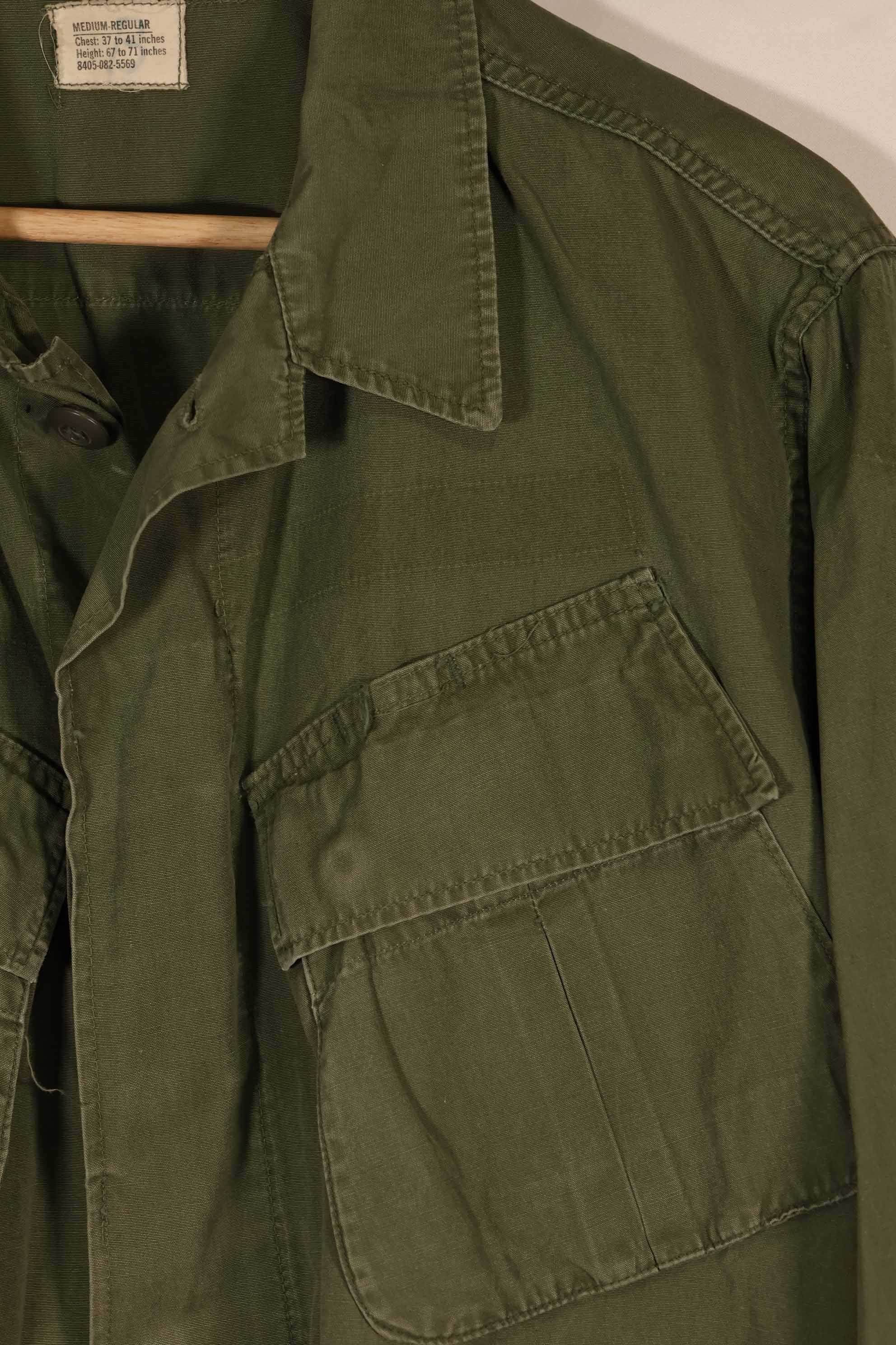 Real 3rd Model Jungle Fatigue Jacket M-R, used with stains, etc.