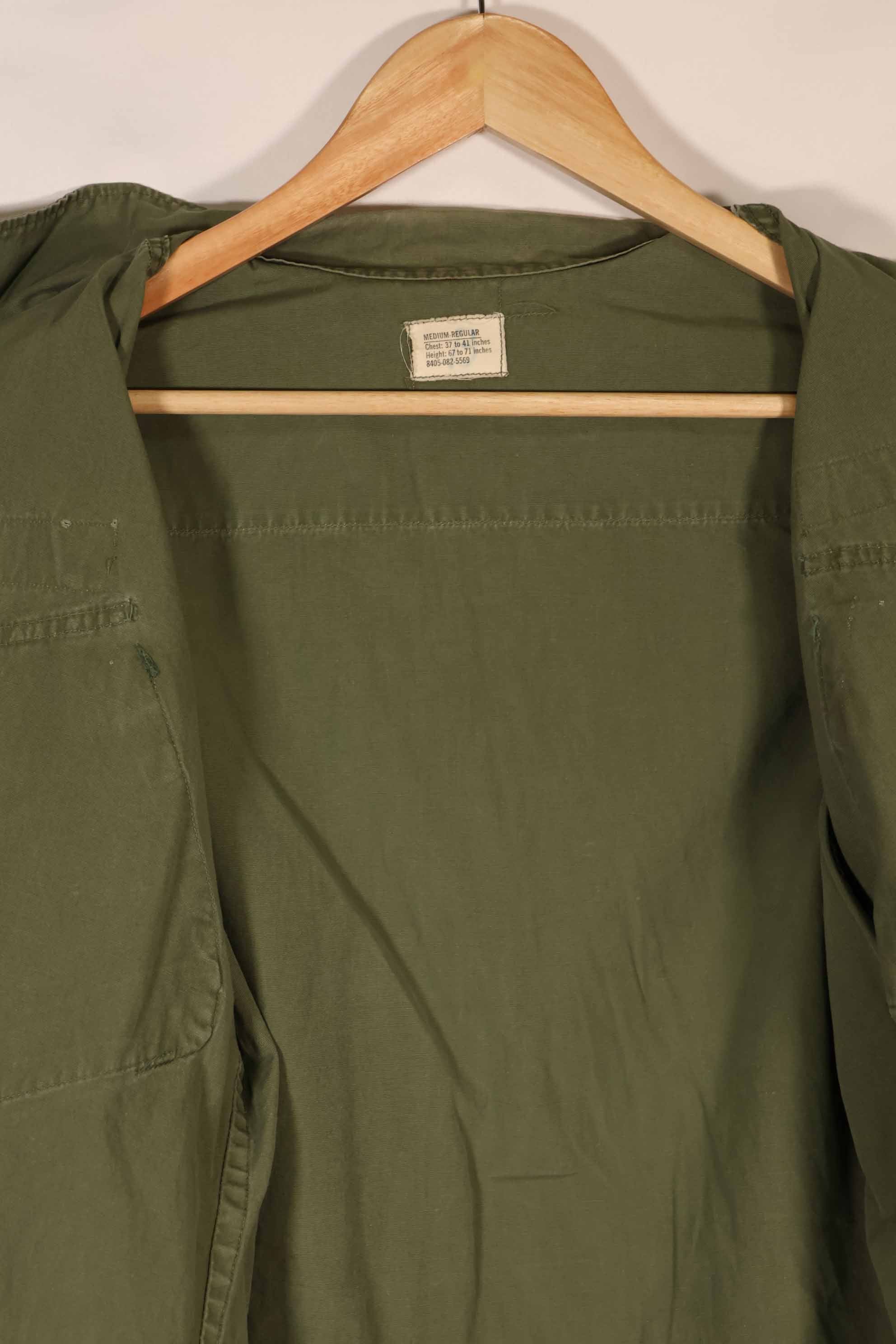 Real 3rd Model Jungle Fatigue Jacket M-R, used with stains, etc.