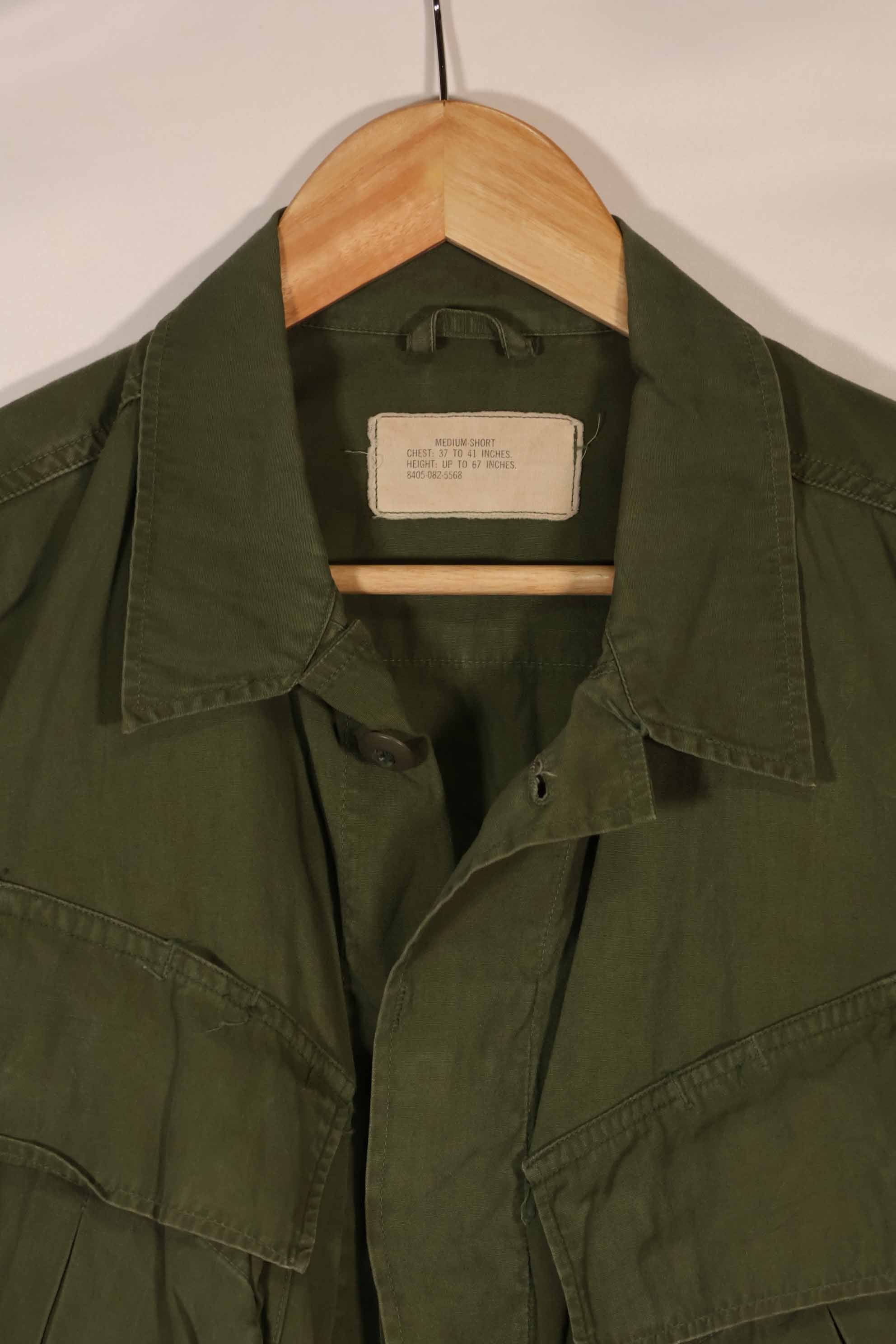 Real circa 1966-67 3rd Model Jungle Fatigue Jacket M-S Used