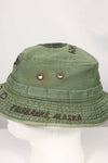 Real Locally Made OD Boonie 9th Infantry Divition LRRP with Direct Embroidery & Sniper Patch Boonie Hat