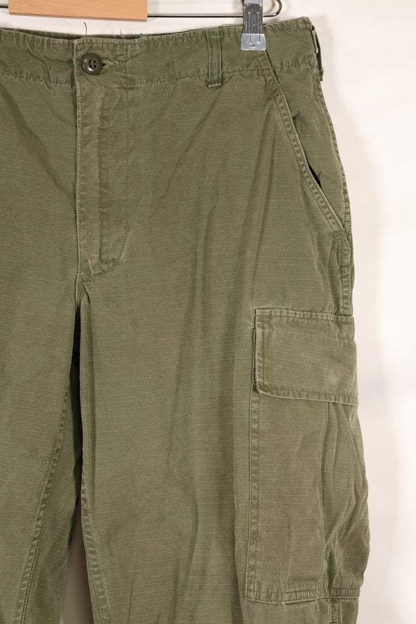 Circa 1967-68 M-S Size 4th Model Jungle Fatigue Pants, Used, Released by Film Company A