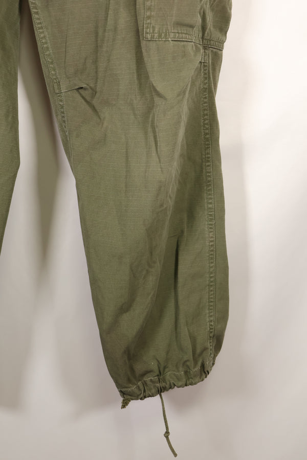 Circa 1967-68 M-S Size 4th Model Jungle Fatigue Pants, Used, Released by Film Company A