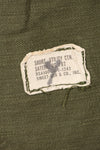 Late 1960s Contract Item, 16 1/2 x 32, OG-107, Utility Shirt with Patch, Used