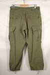 Circa 1967-68 M-S Size 4th Model Jungle Fatigue Pants, Used, Released by Film Company A