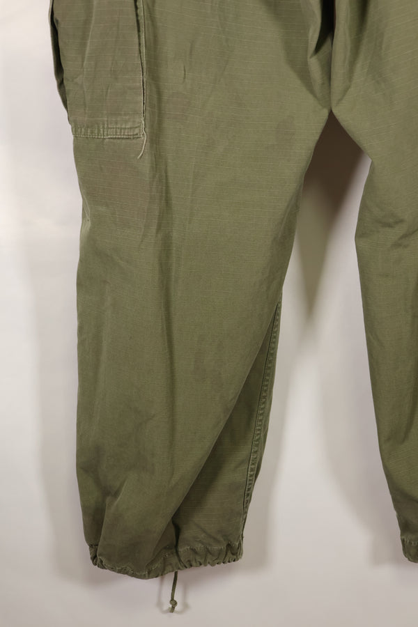 Circa 1967-68 M-S Size 4th Model Jungle Fatigue Pants, Used, Released by Film Company A