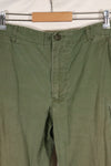 Circa 1967-68 M-S size 4th Model Jungle Fatigue pants, used, released by a movie company.