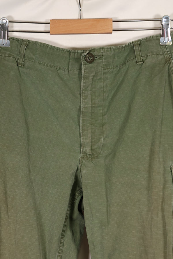 Circa 1967-68 M-S size 4th Model Jungle Fatigue pants, used, released by a movie company.