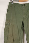 Circa 1967-68 M-S size 4th Model Jungle Fatigue pants, used, released by a movie company.