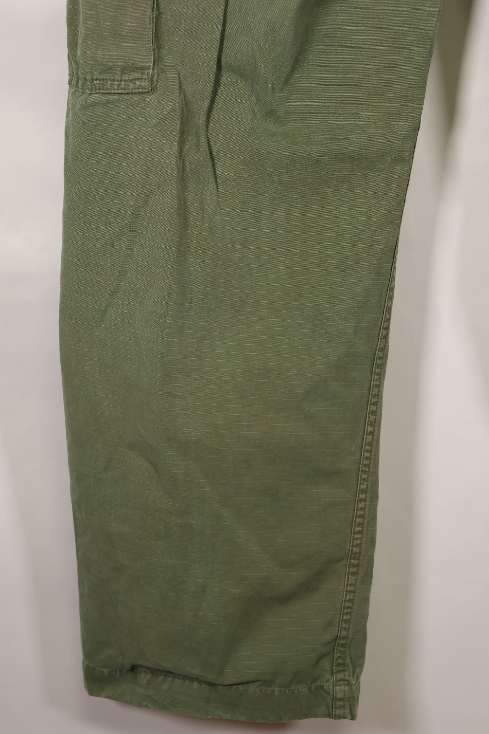 Circa 1967-68 M-S size 4th Model Jungle Fatigue pants, used, released by a movie company.