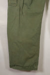 Circa 1967-68 M-S size 4th Model Jungle Fatigue pants, used, released by a movie company.