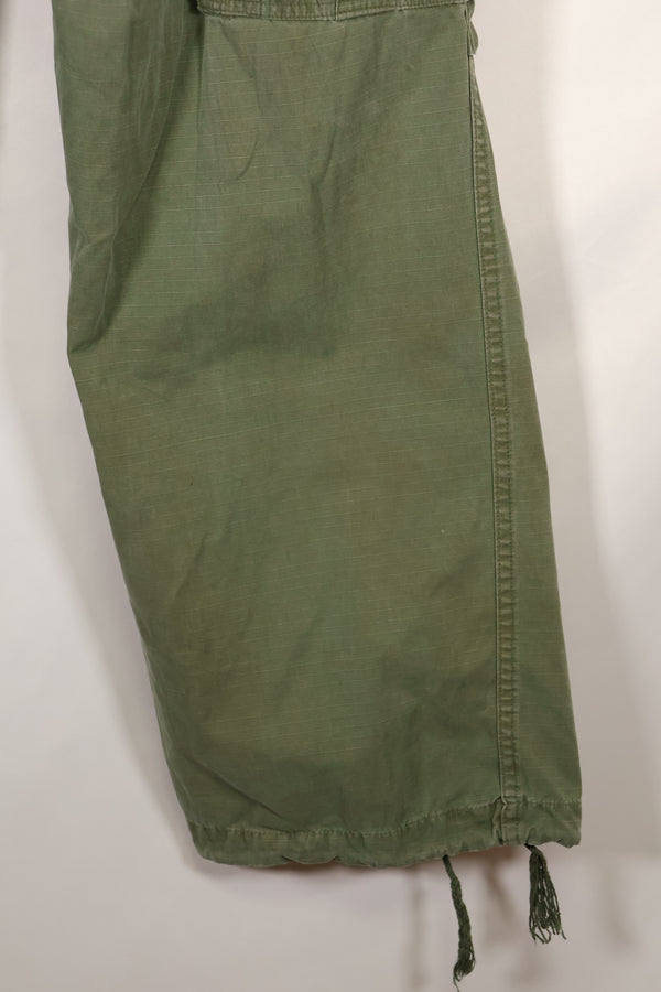 Circa 1967-68 M-S size 4th Model Jungle Fatigue pants, used, released by a movie company.