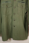 1968 Contract, Estimated Size: MEDIUM, OG-107, Utility Shirt, Aftermarket Patch, Used
