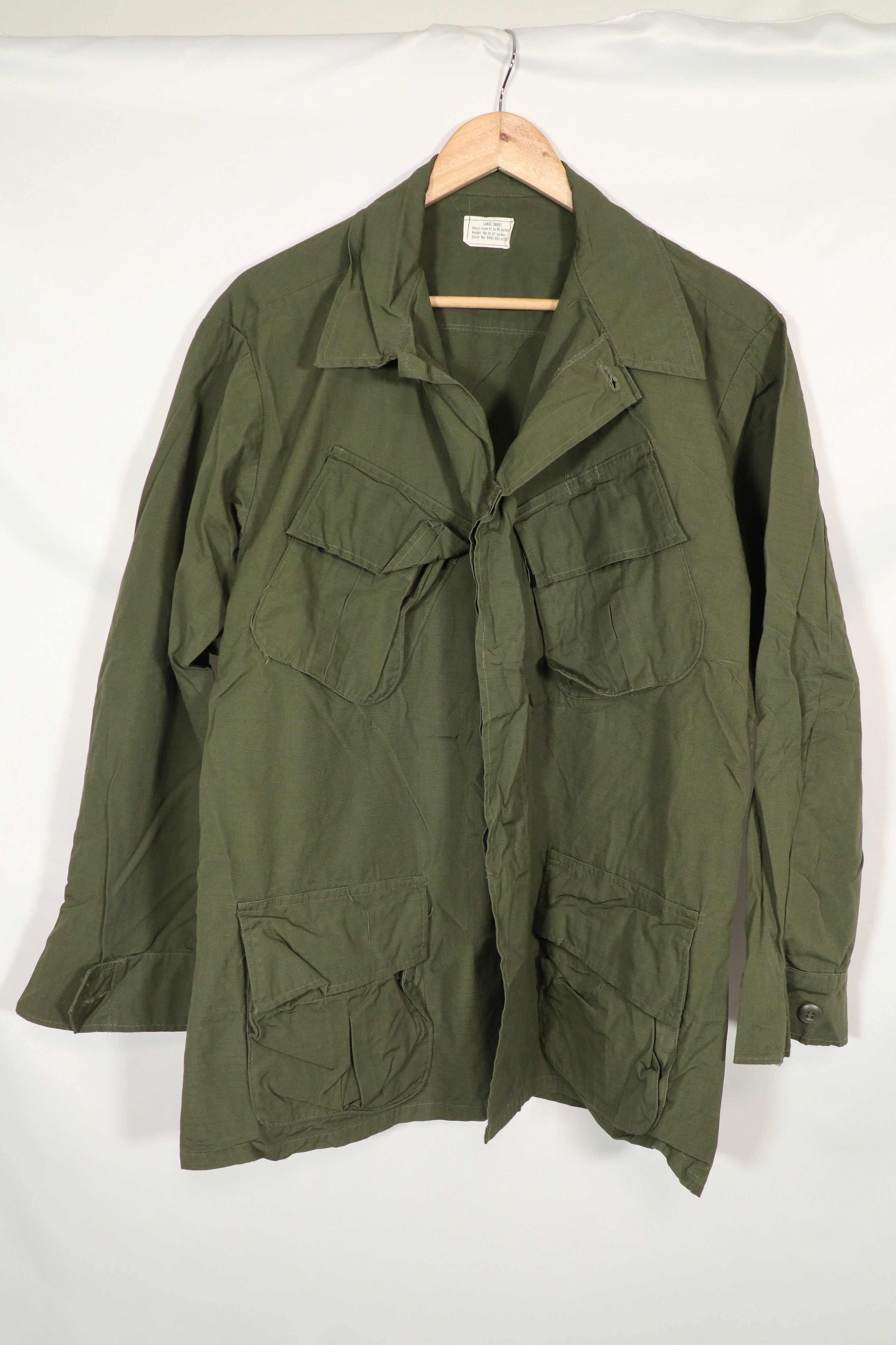 Real Deadstock 4th Model Jungle Fatigue Jacket L-S Long term storage D