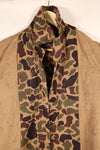 Early 1960s, Asian-style cut, CIDG, Beogam camouflage, locally made frogskin camouflage, used