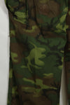 Estimated 1967 Deadstock Poplin Fabric ERDL Jungle Fatigue Pants S-L