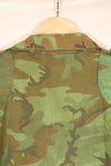 Early 1970s, Large Size, ARVN, South Vietnamese Airborne Division, Leaf Camouflage Shirt, Repaired, Used