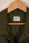 Real 1966-1967 3rd Model Jungle Fatigue Jacket M-R with USAF insignia B