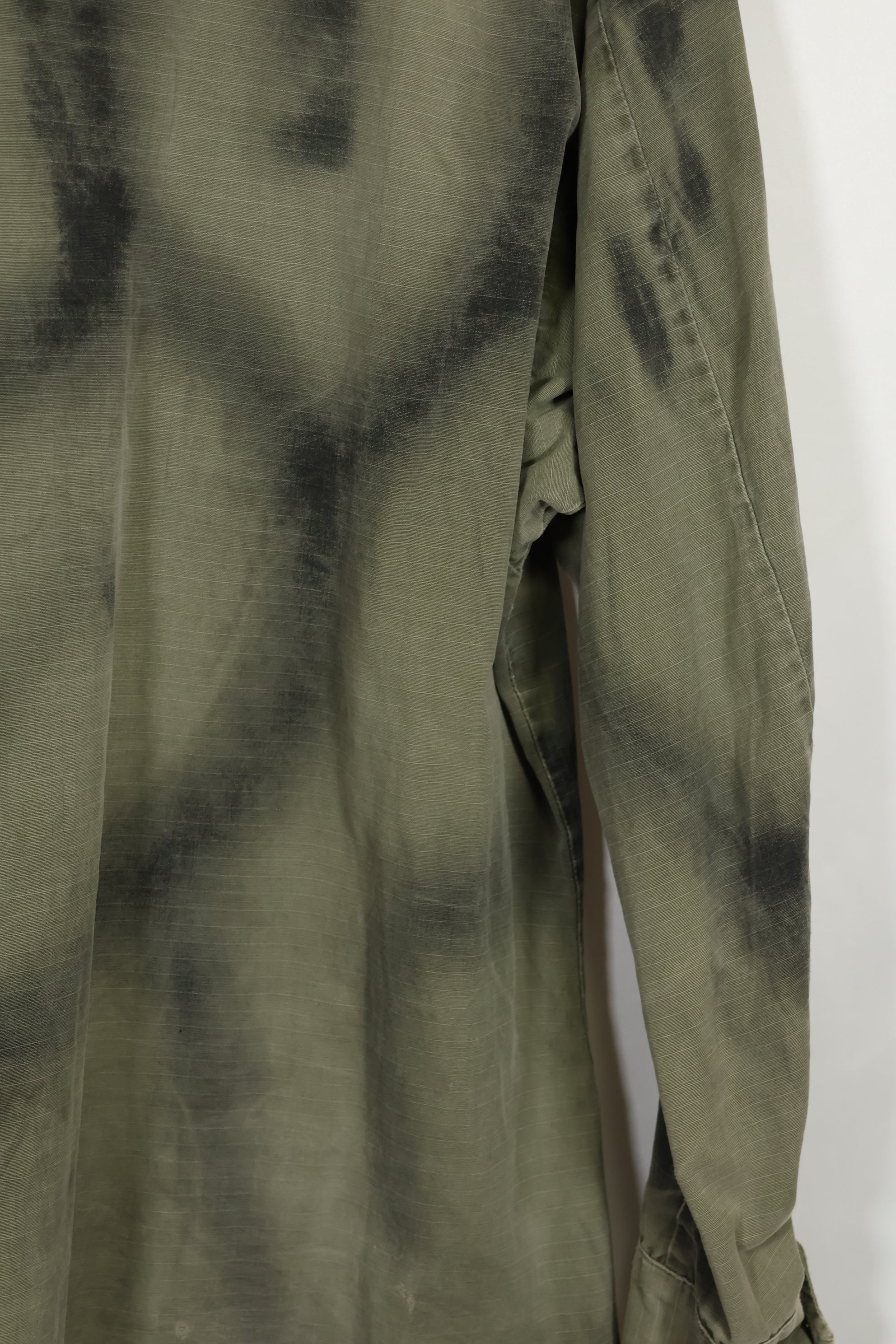 1960s 4th Model Jungle Jacket RECONDO School Spray Camouflage Used