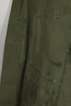 1960s 4th Model Jungle Jacket RECONDO School Spray Camouflage Used