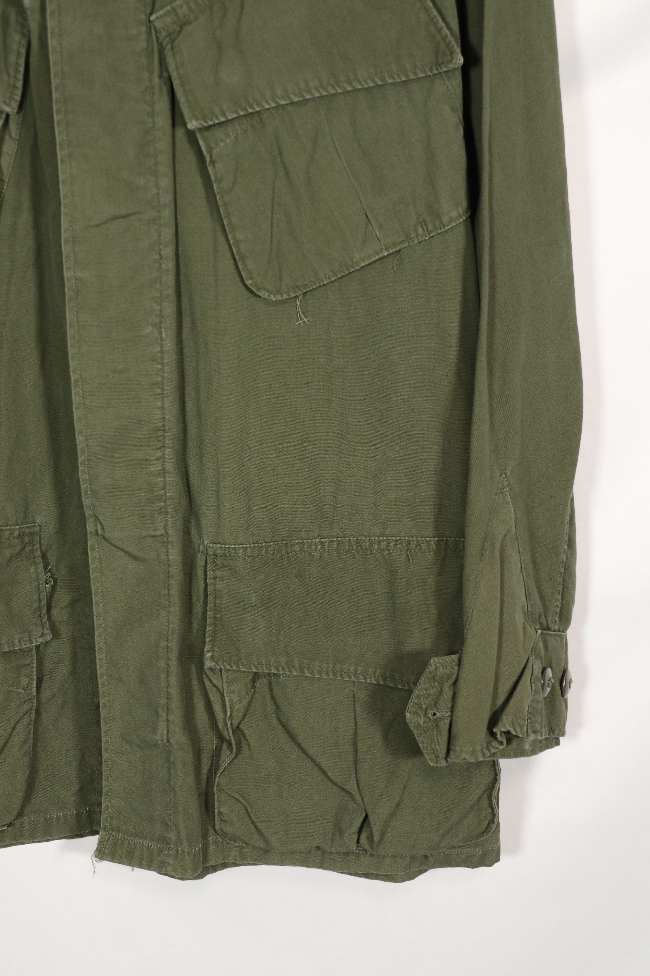 Real 2nd Model Jungle Fatigue Jacket, repaired, not faded