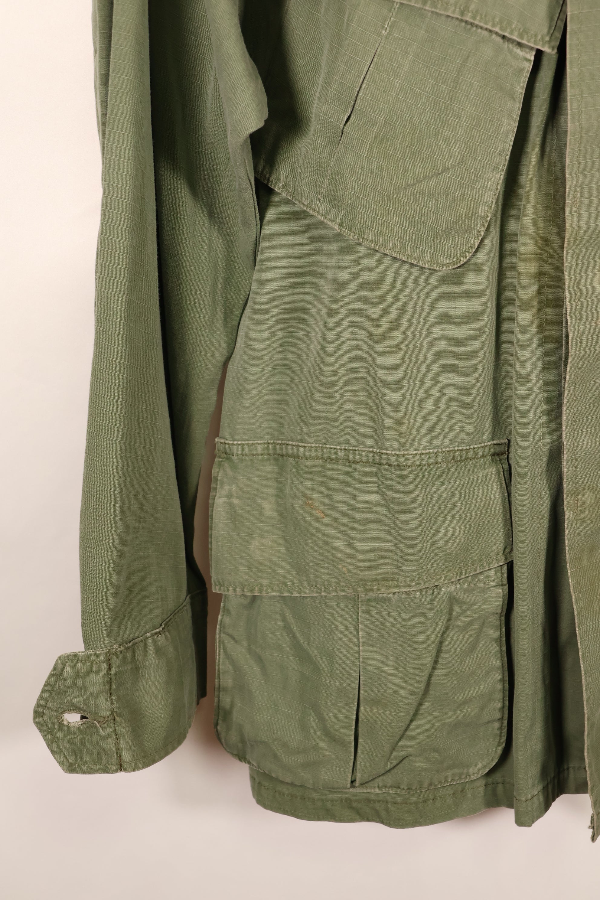 1969 Contract M-S 4th Model Jungle Fatigue Jacket—Faded—Used