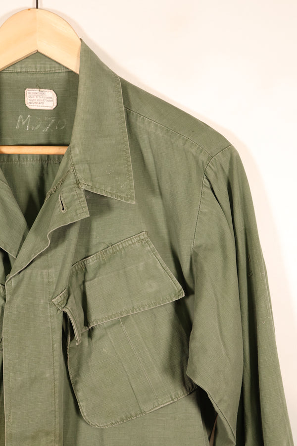1969 Contract M-S 4th Model Jungle Fatigue Jacket—Faded—Used