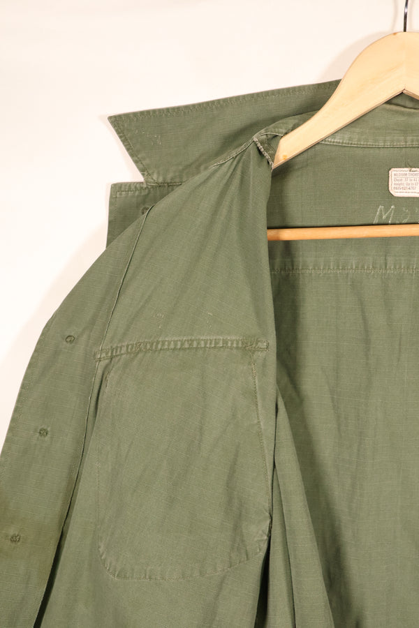 1969 Contract M-S 4th Model Jungle Fatigue Jacket—Faded—Used
