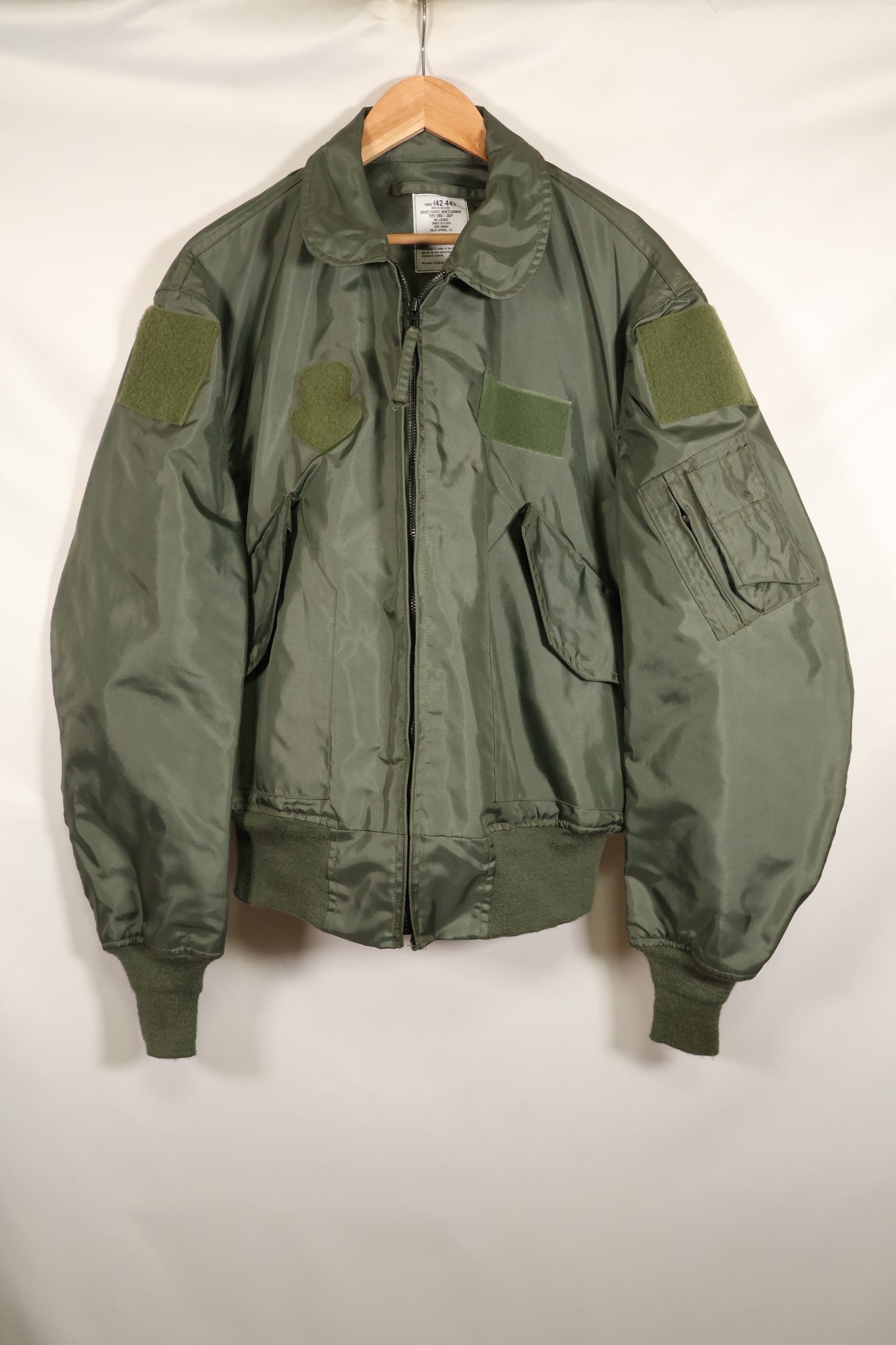 2010 Contract, LARGE, U.S. Air Force, CWU-36P, Light Zone Flight Jacket, Unused