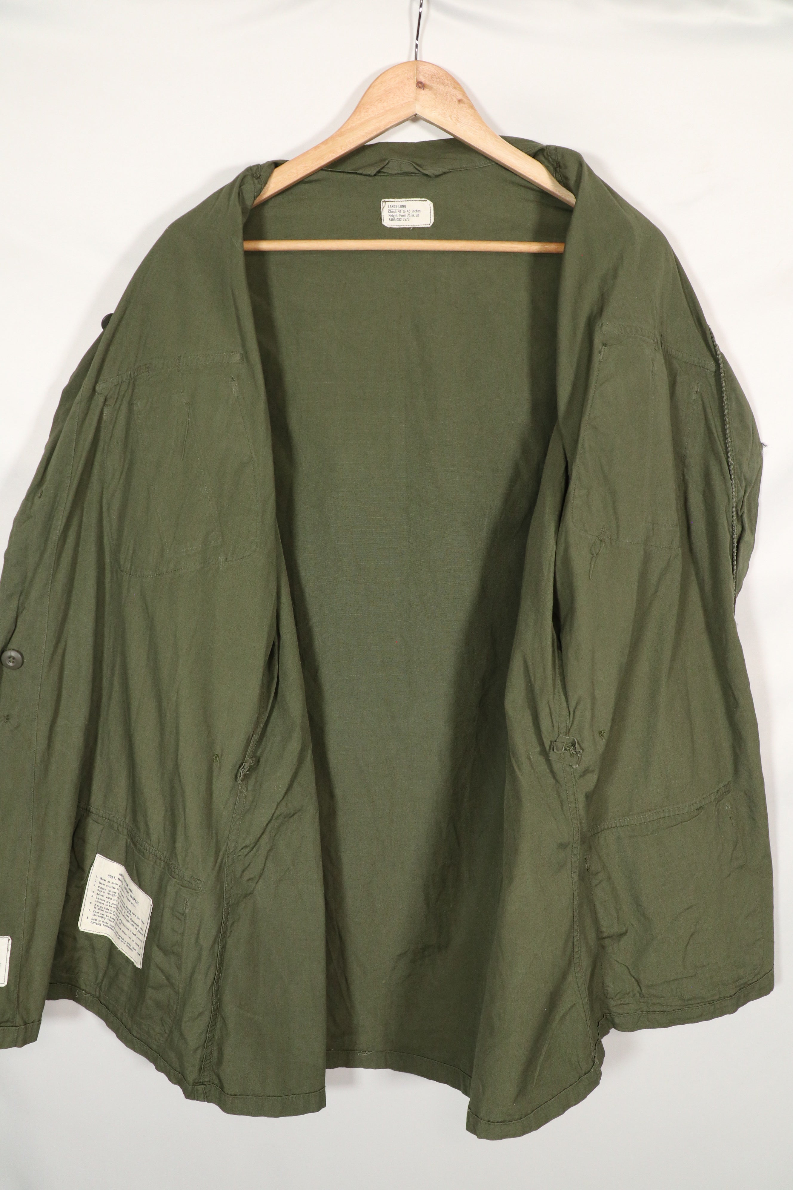 Real 2nd Model Jungle Fatigue Jacket in good condition, L-L, almost unused.