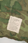 Real ERDL non ripstop jungle fatigues jacket, used, scratches, etc. A