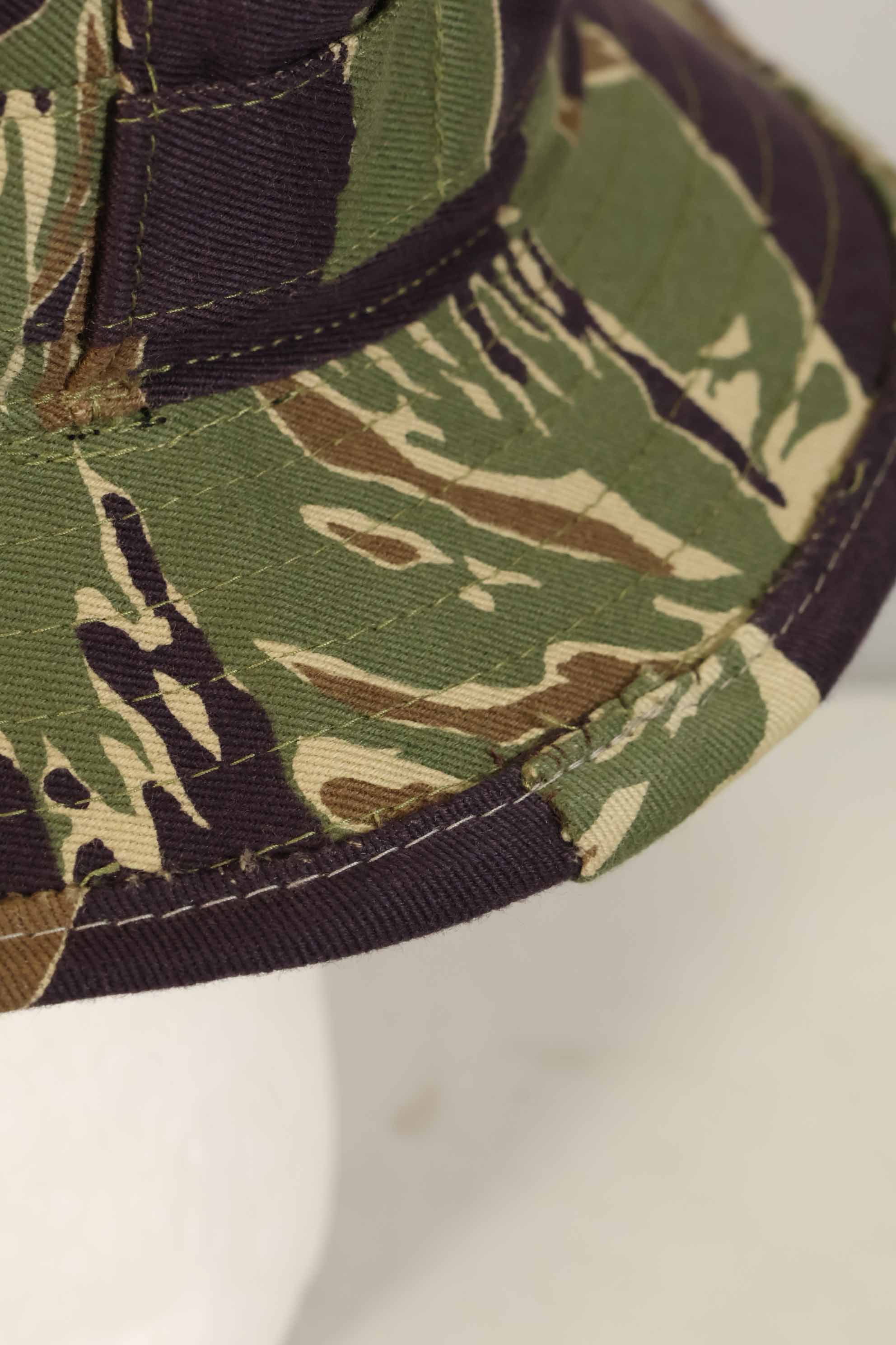 Limited quantity MILITARIA 1911 Okinawa Tiger CISO Cut Booney Hat Short Brim Modified C