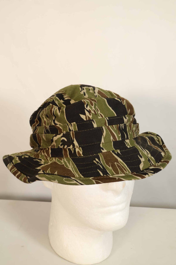 Limited quantity one-washed MILITARIA 1911 early Gold Tiger CISO cut boonie hat with short brim modification A