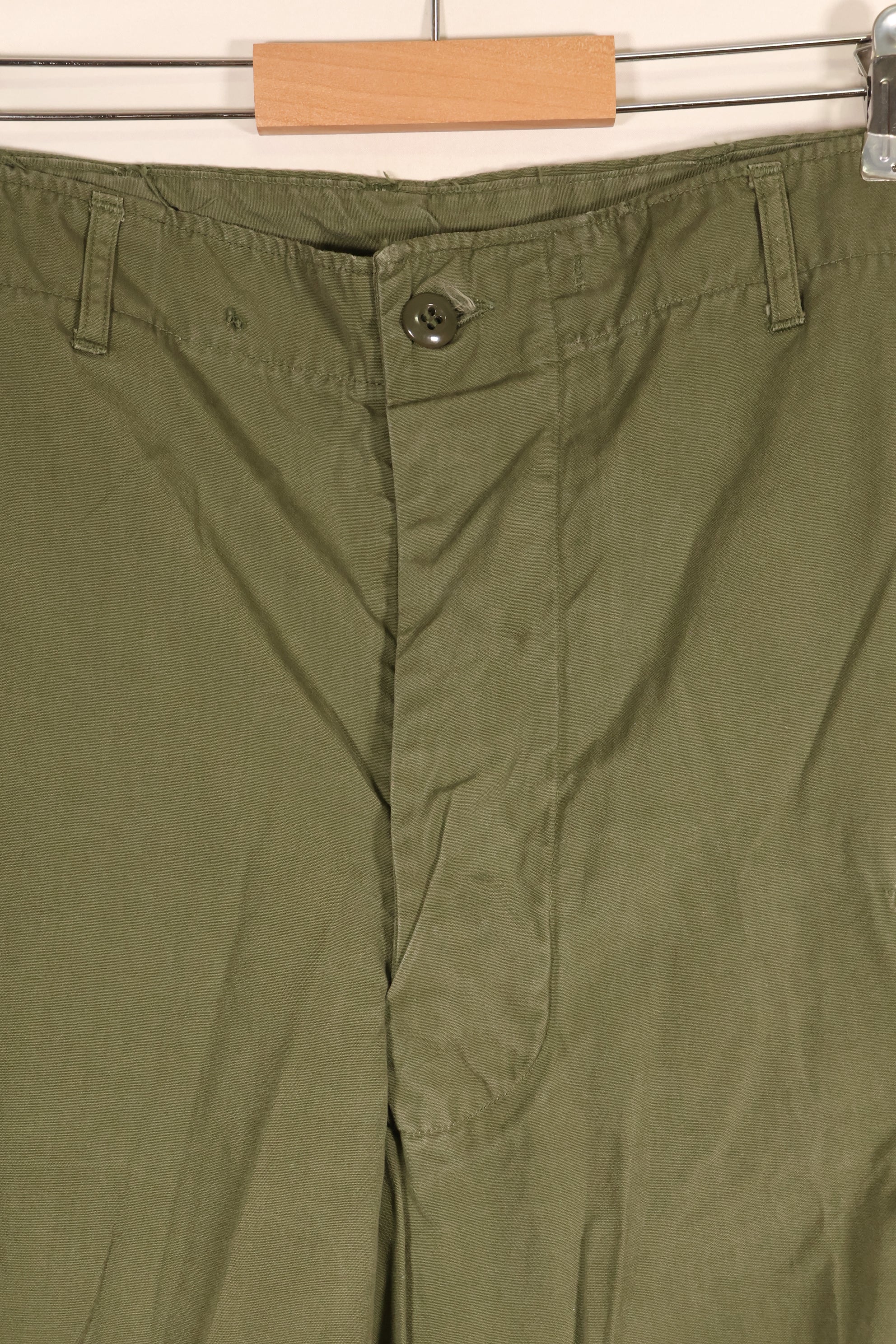 1964 Contract, M-S, U.S. Military, 1st Model Jungle Fatigue Pants, Good Condition, Used
