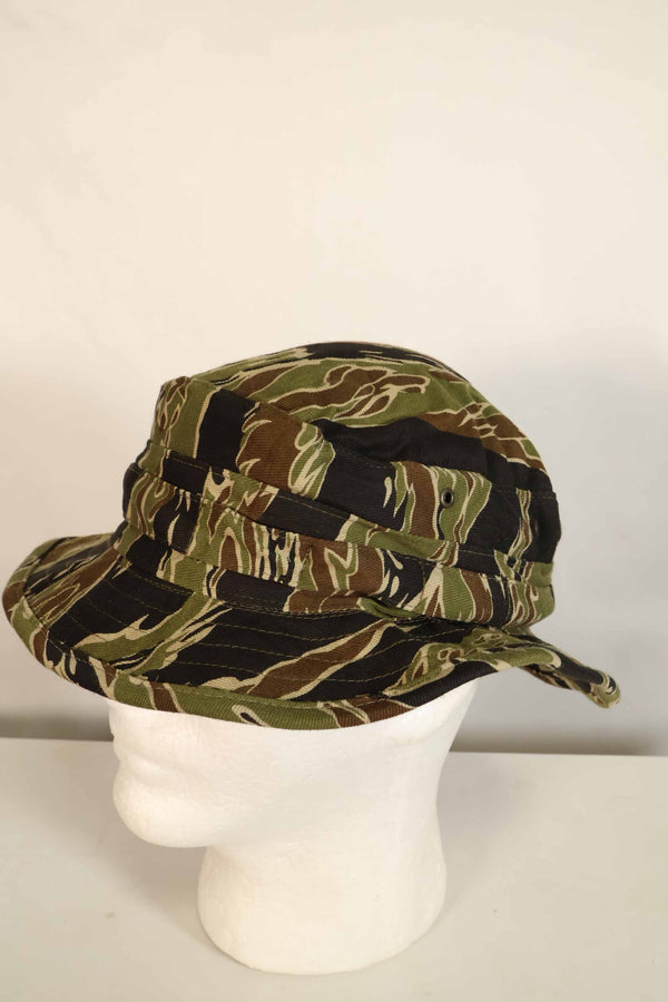 Limited quantity one-washed MILITARIA 1911 early Gold Tiger CISO cut boonie hat with short brim modification A