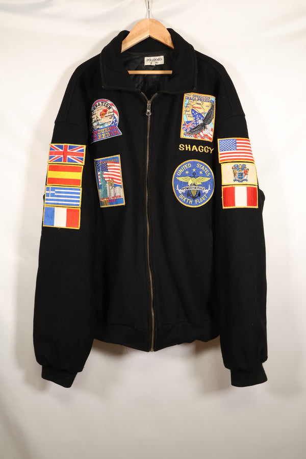2002–03 U.S. Navy Operation Iraqi Freedom Cruise Tour Jacket, Privately Purchased, Used