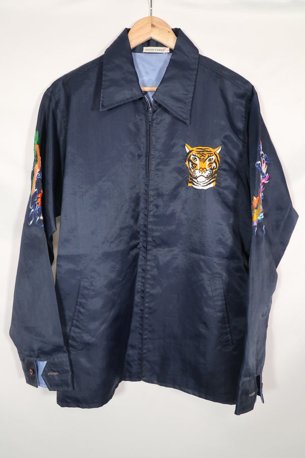 Civilian Souvenir Jacket TAIPEI TAIWAN Nylon Jacket Used