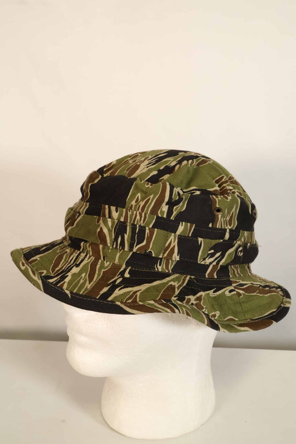 Limited quantity one-washed MILITARIA 1911 early Gold Tiger CISO cut boonie hat with short brim modification C