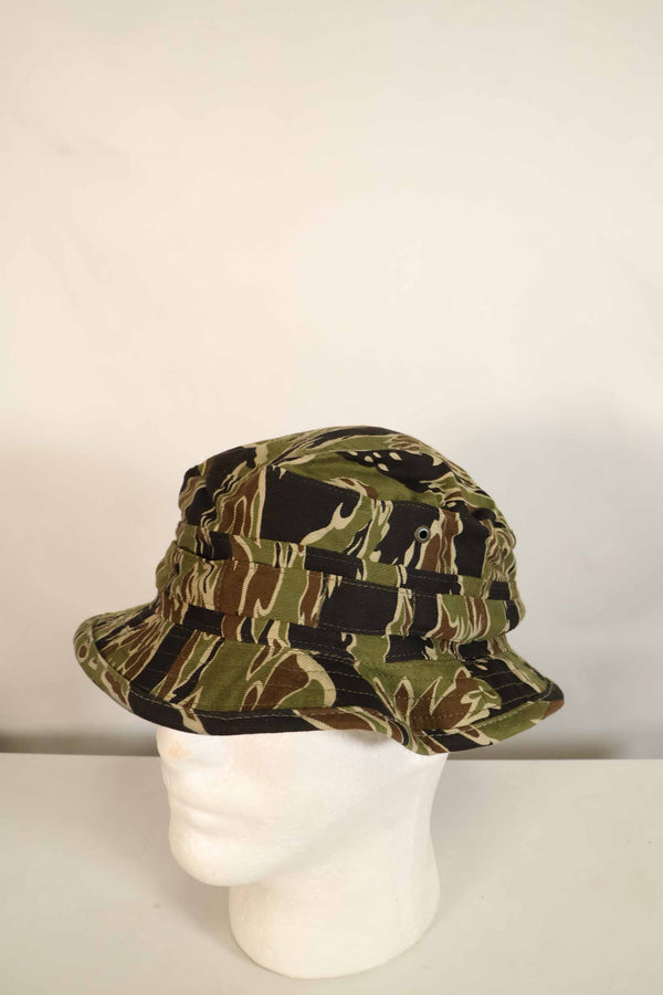 Limited Production One-washed MILITARIA 1911 Early Gold Tiger CISO Cut Booney Hat Short Brim Modified E