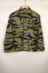 Real Late War Pattern Tiger Stripe Shirt, heavyweight fabric, good condition.